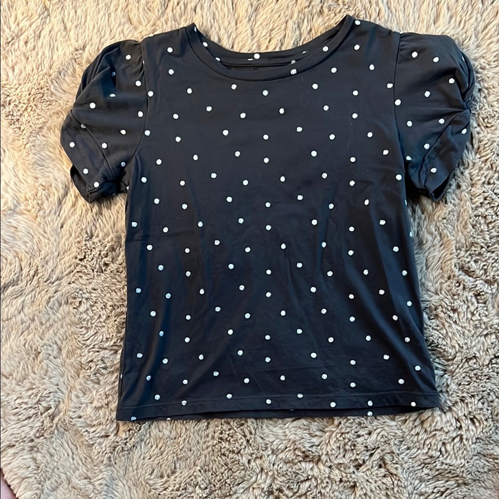 GAP Kids Dot Kids Shirt - Black and White